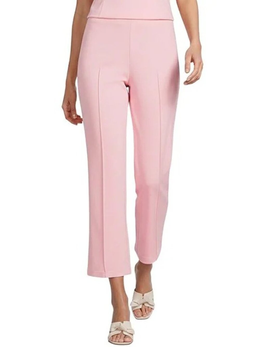 Antonio Melani Bambi Ponte Flat Front Wide Leg Pants, XS